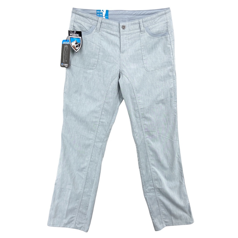 KUHL Cabo Hiking Outdoors Travel Pants Mountain Air Blue